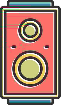 Speaker Vector Icon