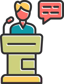 Speaker Vector Icon