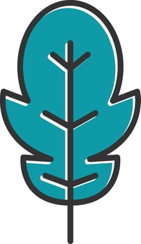 Arugula Vector Icon