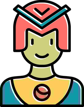 Superhero Vector Icon