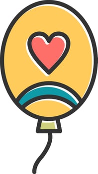 Balloon Vector Icon