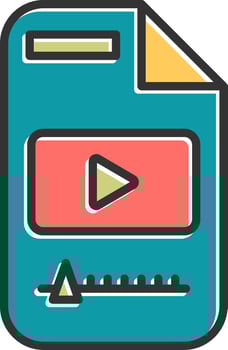Video Vector Icon