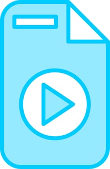 Video File Vector Icon