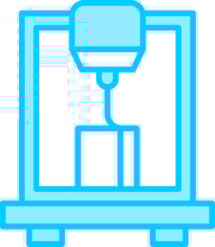 3d Printer Vector Icon
