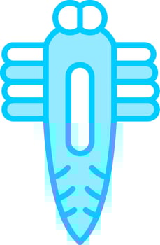 Demodex Vector Icon
