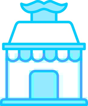 Barber Shop Vector Icon