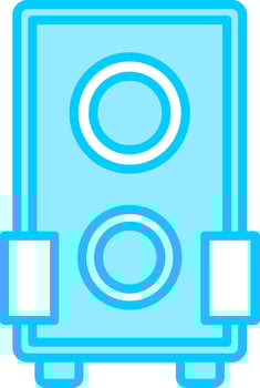 Subwoofer Vector Icon
