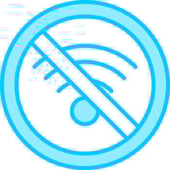 No Wifi Vector Icon