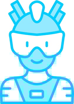 Superhero Vector Icon