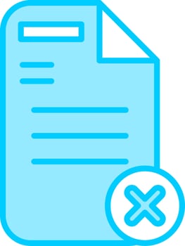 Delete Button Vector Icon