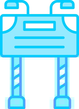Billboard Vector Icon