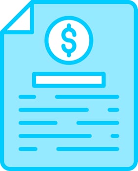 Bill Vector Icon
