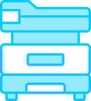 Multifunction Printer Vector Icon