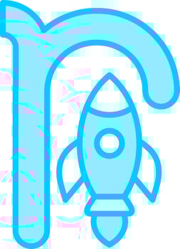 Small R Vector Icon