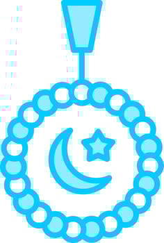 Tasbih Vector Icon