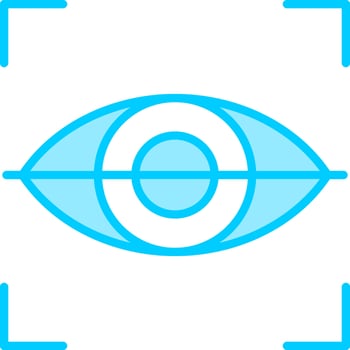 Eye Scan Vector Icon