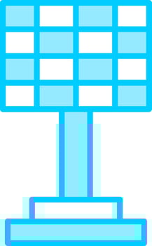 Solar Panel Vector Icon
