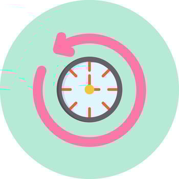 Retrospective Vector Icon