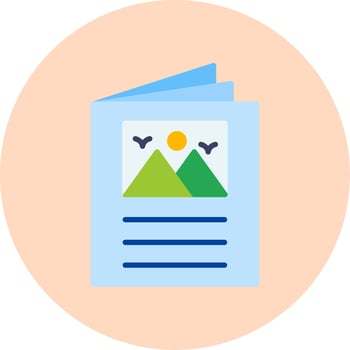 Brochure Vector Icon