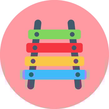 Xylophone Vector Icon