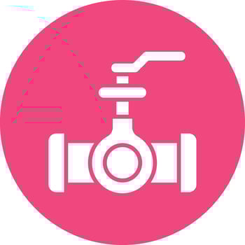Valve Vector Icon Design Illustration