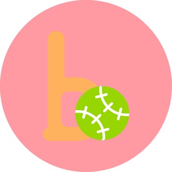 Small B Vector Icon