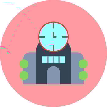 Time Machine Vector Icon