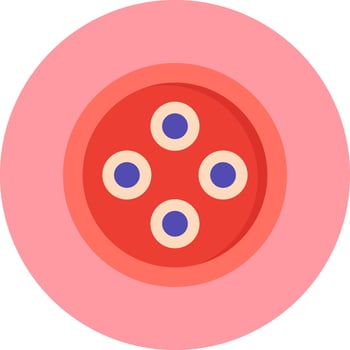 Plasmodium Falciparum Vector Icon