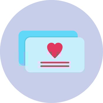 Greeting Card Vector Icon