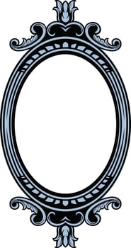 Mirror Vintage Frame vector