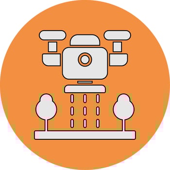 Smart Farm Vector Icon