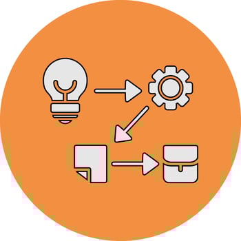 Process Vector Icon