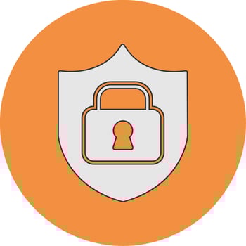 Secured Vector Icon