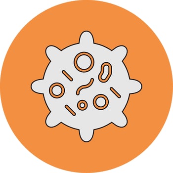 Virus Vector Icon