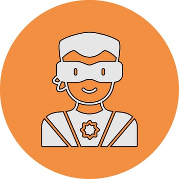 Superhero Vector Icon