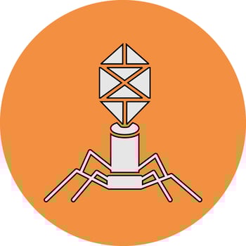 bacteriophage Vector Icon