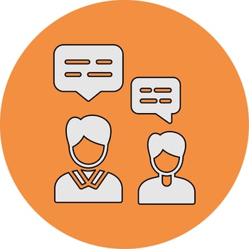Talk Vector Icon