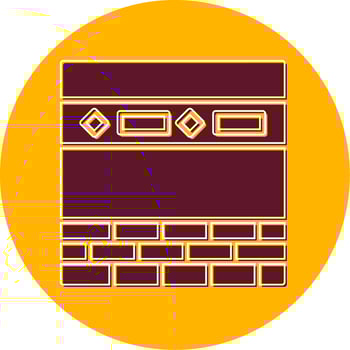 Kaaba Vector Icon