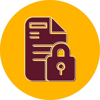 Secure Folder Vector Icon