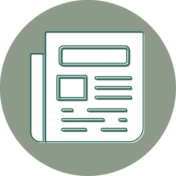 Newspaper Vector Icon
