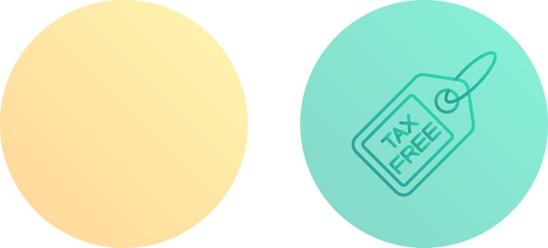 Tax Office and Tax Icon vector