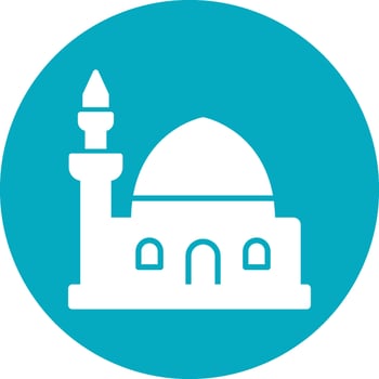 The Prophets Mosque Vector Icon