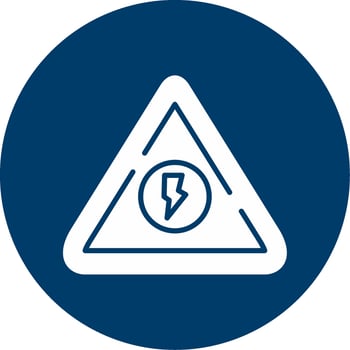 High Voltage Vector Icon