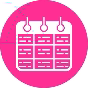 Timetable Vector Icon