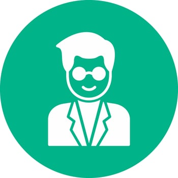 Scientist Vector Icon