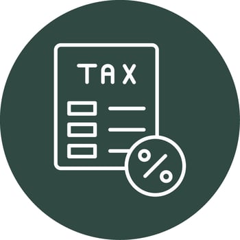 Tax Vector Icon