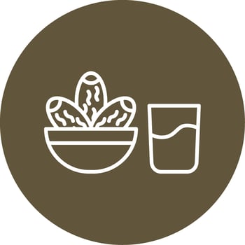 Iftar Vector Icon