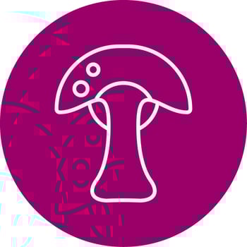 Mushroom Vector Icon