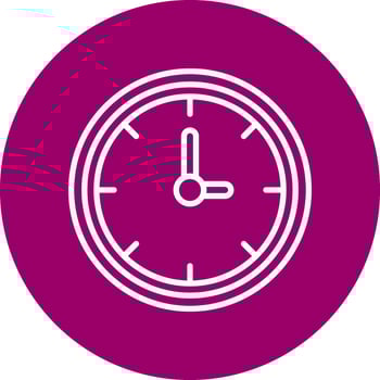 Clock Vector Icon