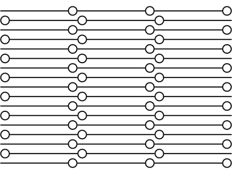 Circle and Lines Motifs Pattern, can use for Background, Fashion, Fabric, Textile, Wallpaper, Cover, Tile, Carpet Pattern, Wrapping and or for Graphic Design Element. Vector Illustration